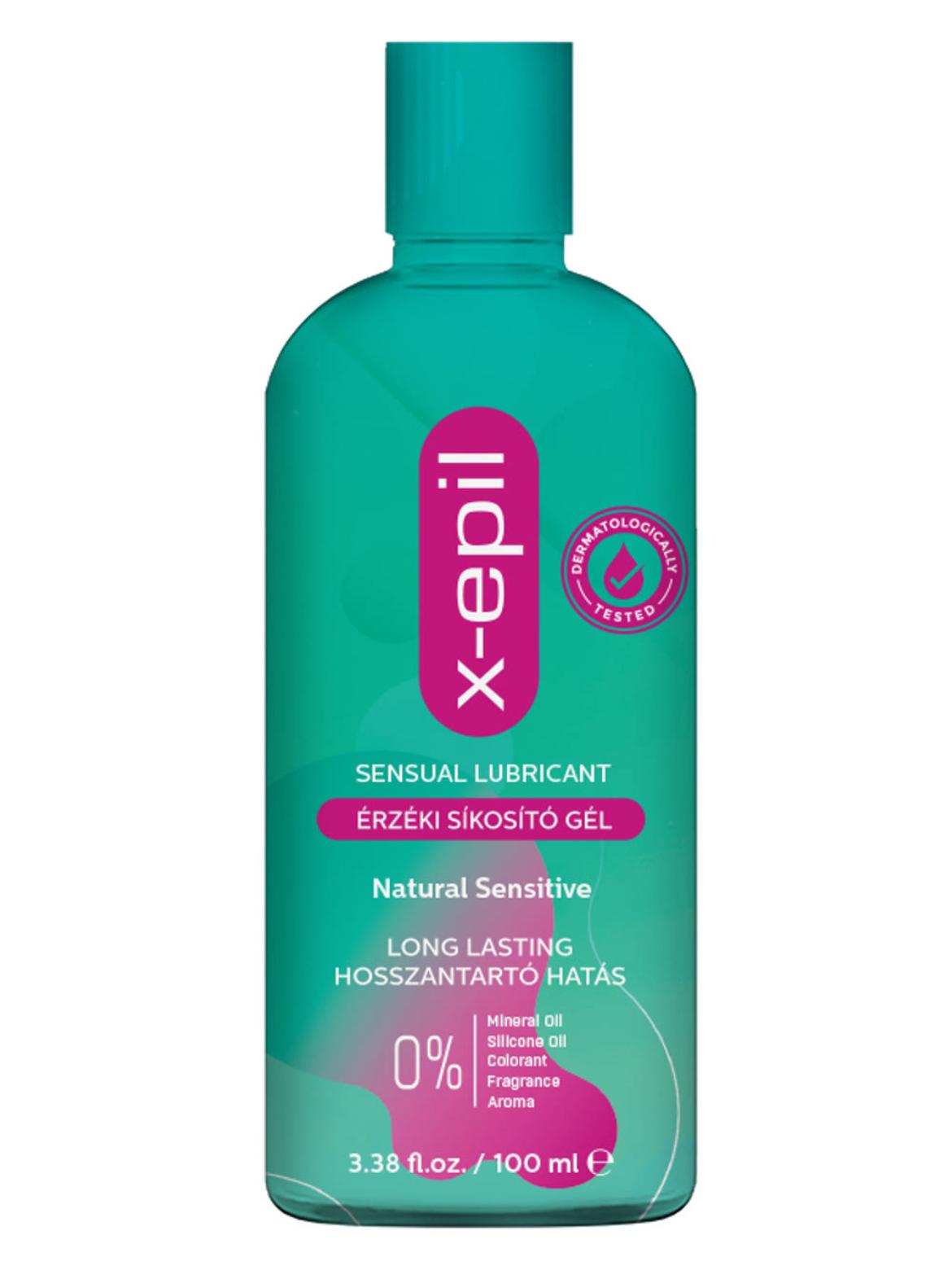 X-Epil érzéki síkosító gél /natural sensitive