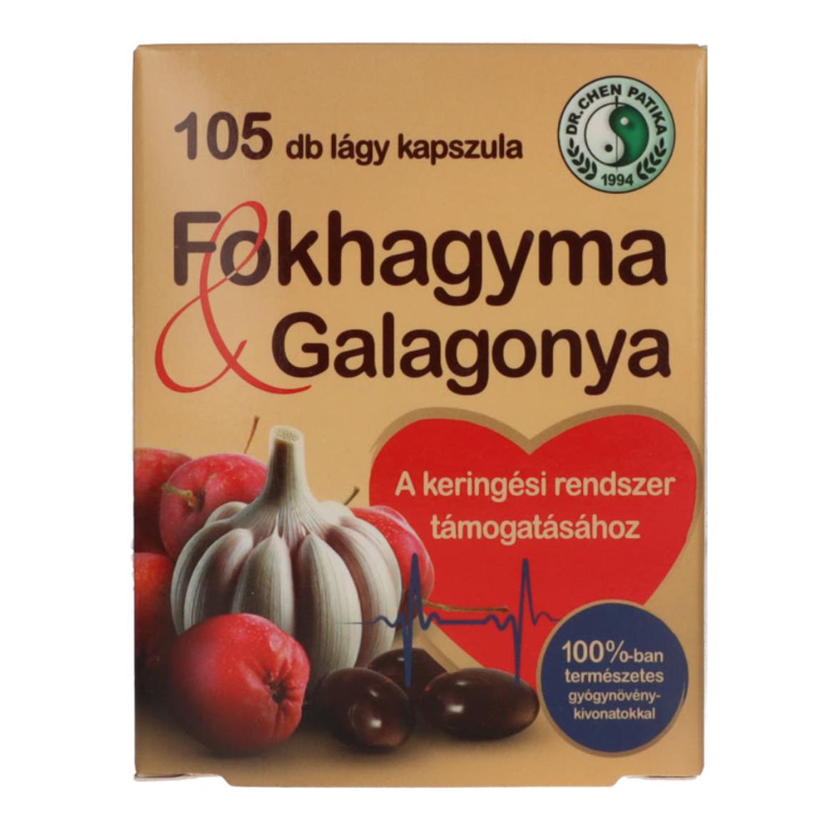Dr.Chen Patika fokhagyma és galagonya kapszula