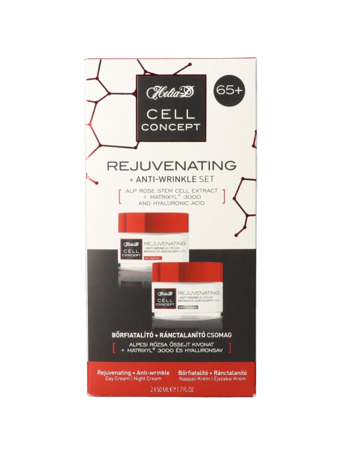 Helia-D Cell Concept arcápoló csomag, 65+ (2x50 ml)