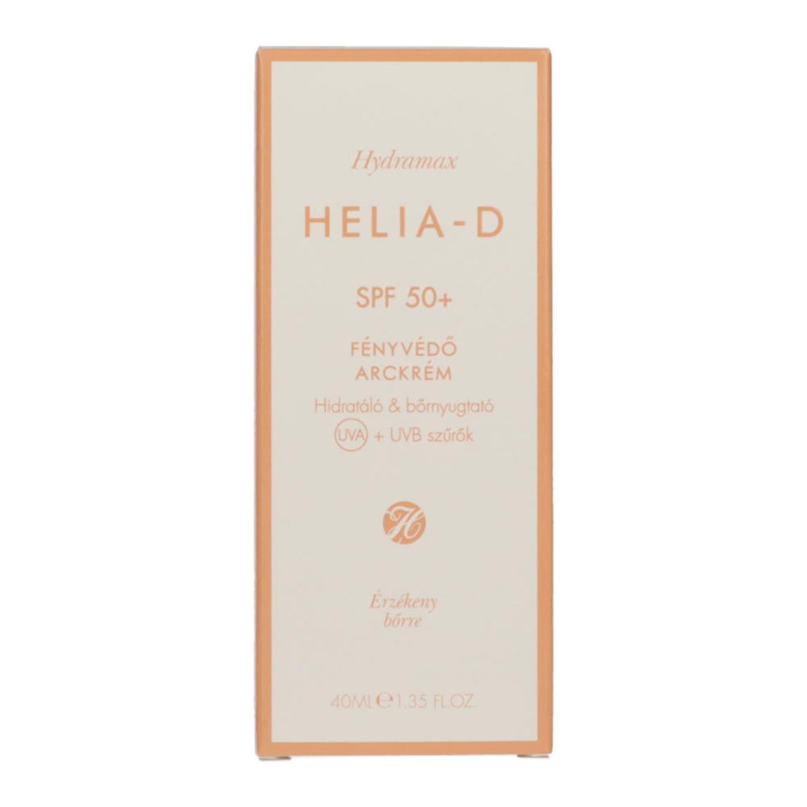 Helia-d Hydramax fényvédő arckrém SPF50+ - 40 ml