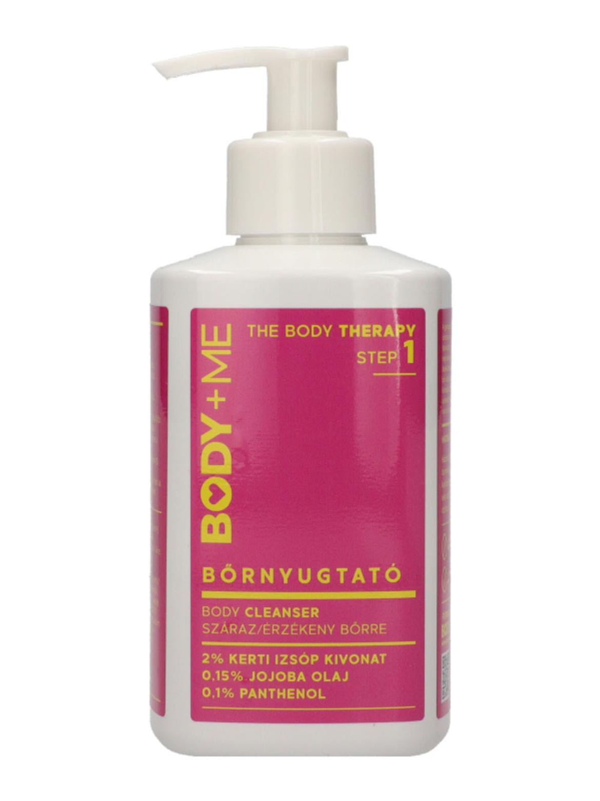 Body + Me Bőrnyugtató body cleanser száraz/érzékeny bőrre
