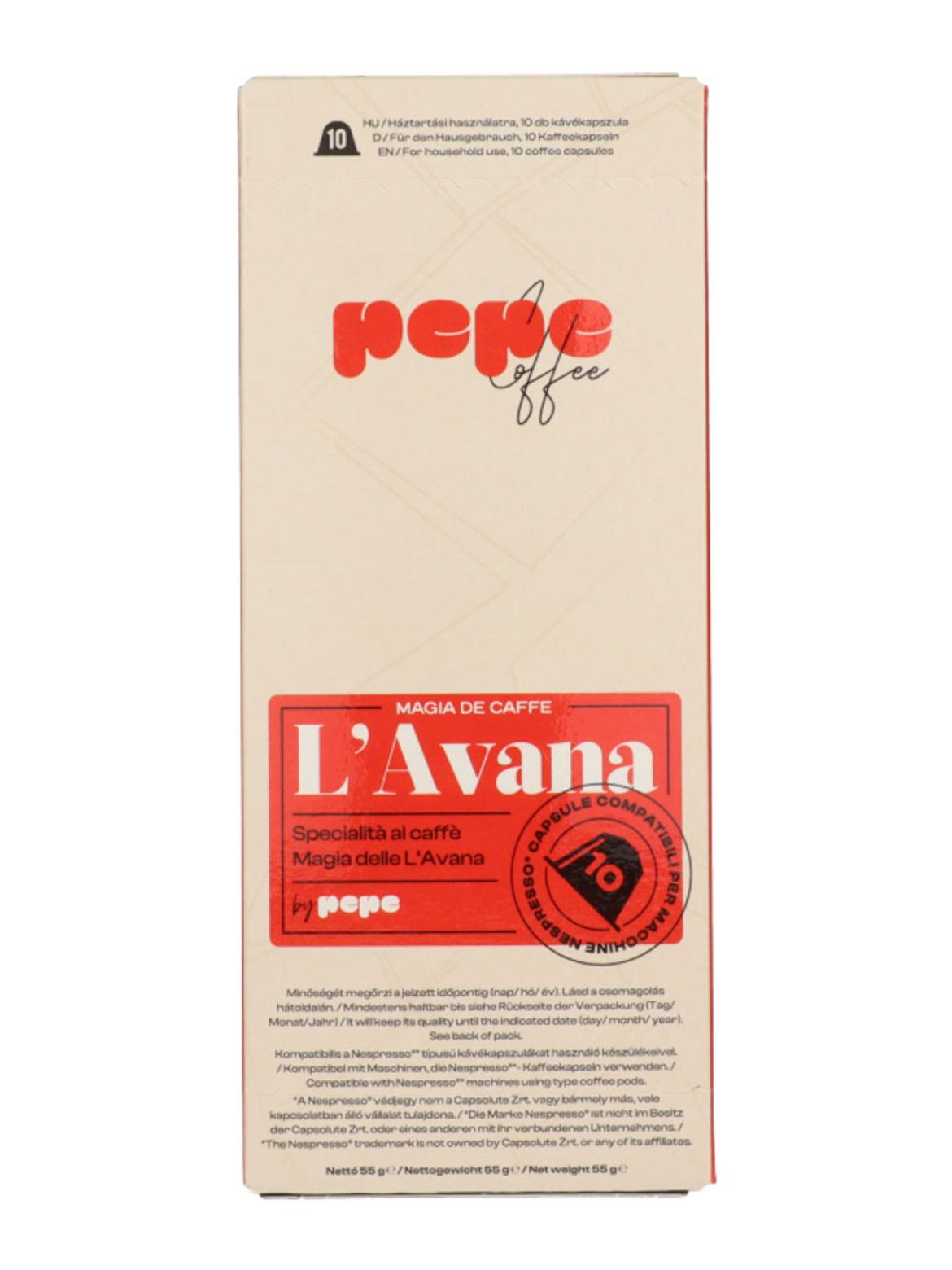 Pepe Coffee L'Avana Nespresso kávékapszula dohány ízű