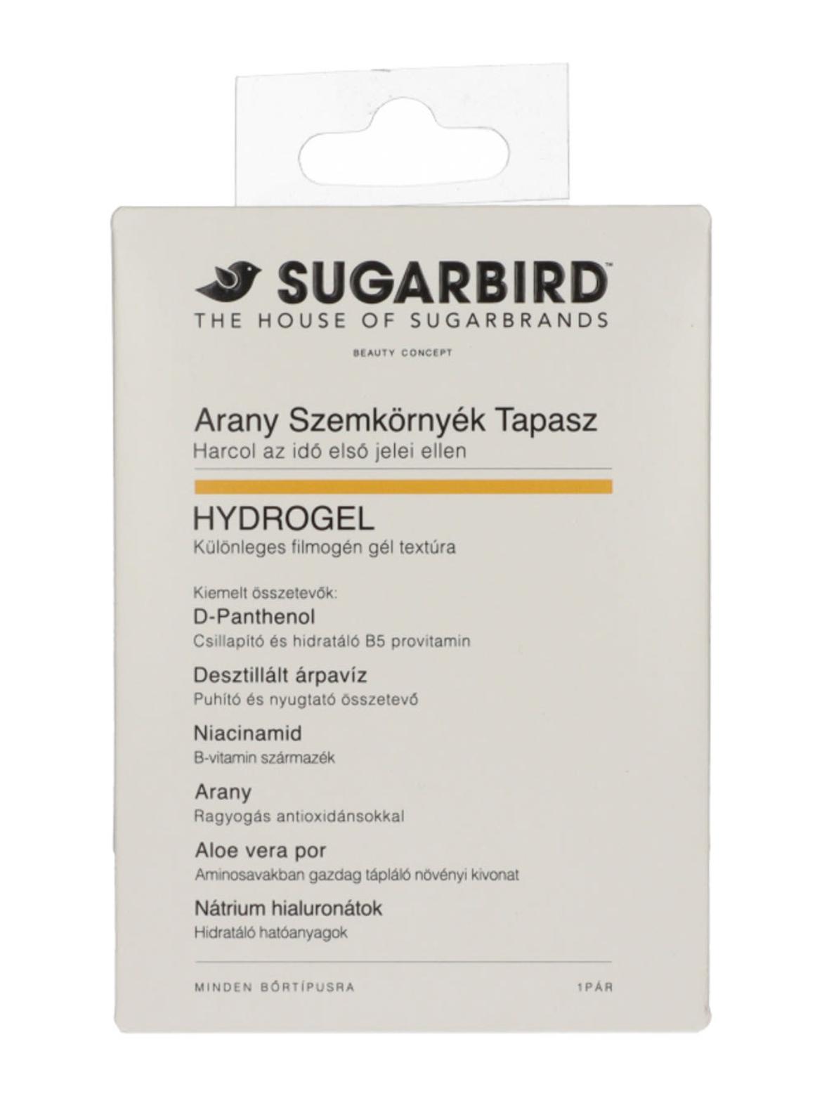 Sugarbird szemkörnyék tapasz /arany