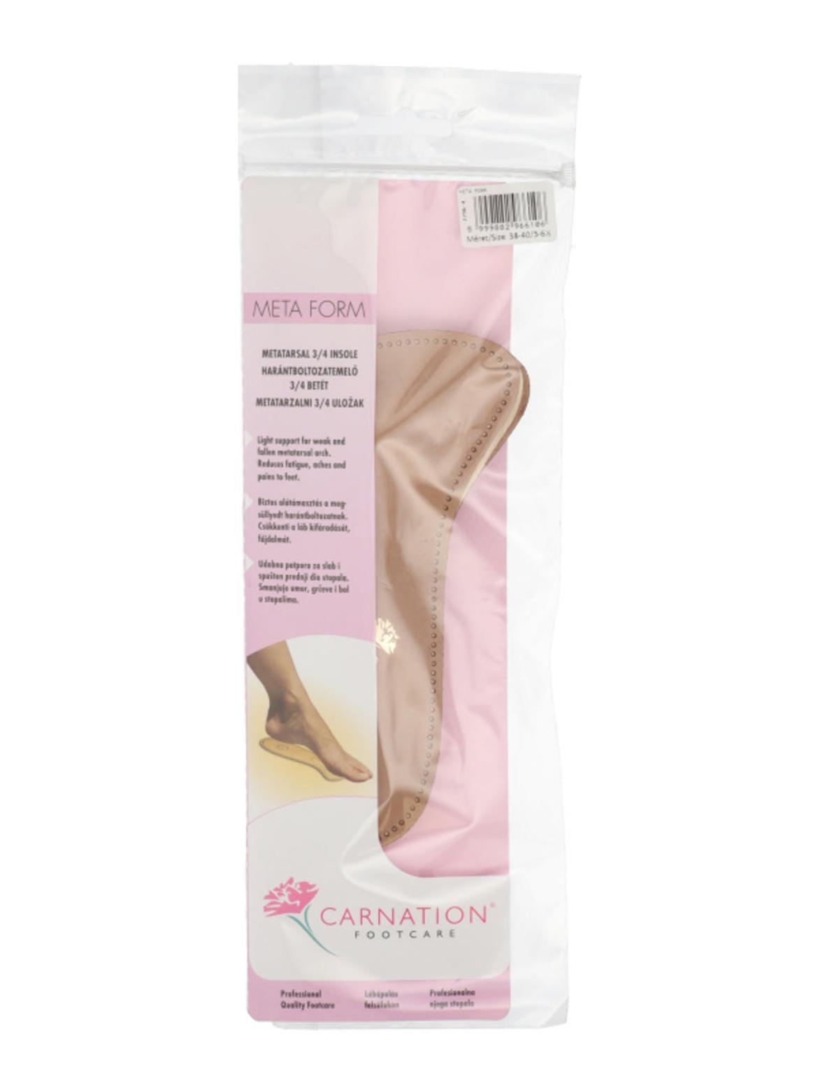 Carnation harántboltozat-emelő talpbetét 38/40