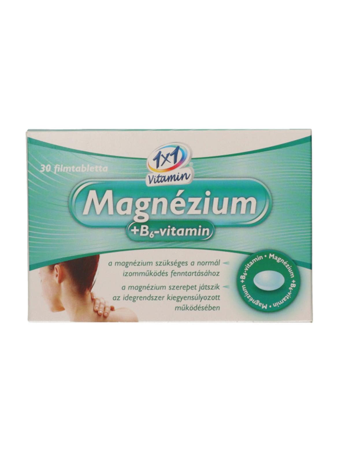 1x1 Vitaday Magnezium +B6 Filmtabletta