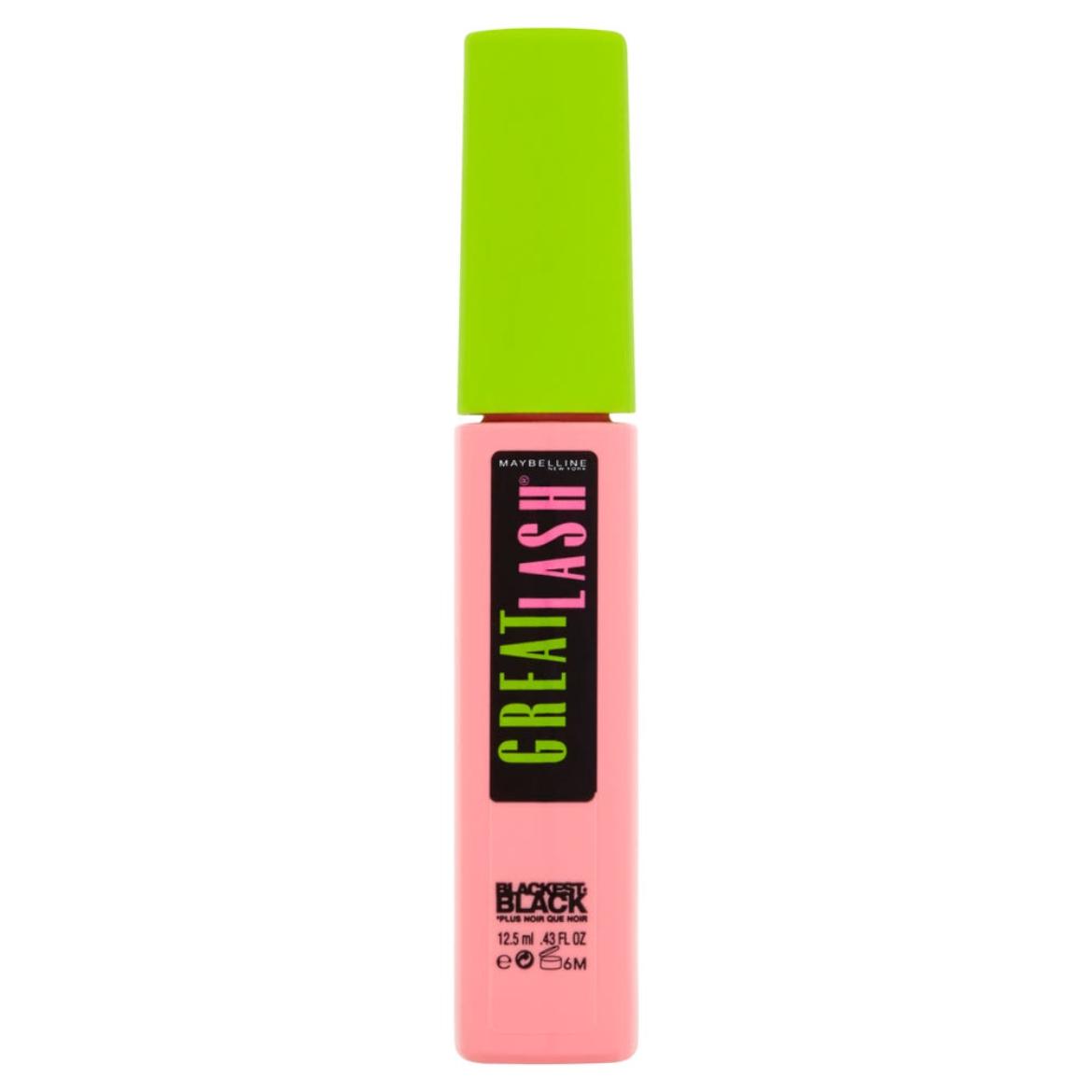 Maybelline Great Lash szempillaspirál /Blackest Black