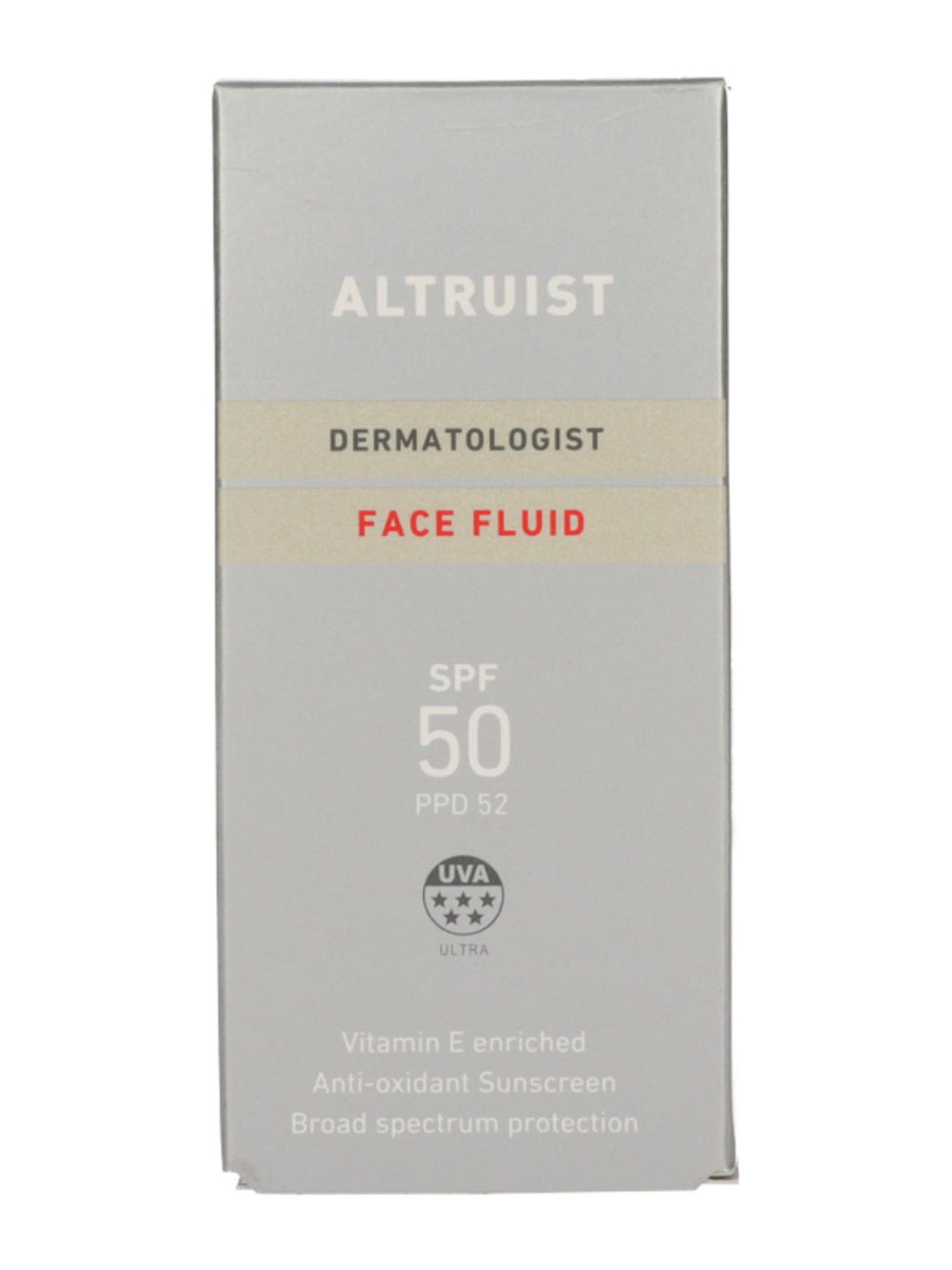 Altruist Dermatologist fényvédő fluid SPF50