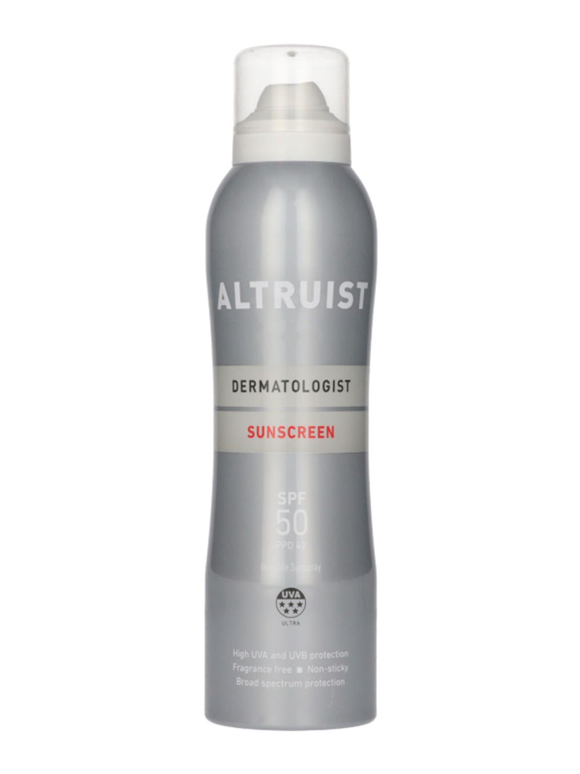 Altruist Dermatologist Invisible napspray SPF50