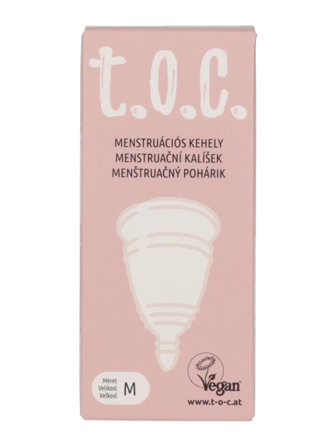 T.o.c menstruációs kehely M-es méret