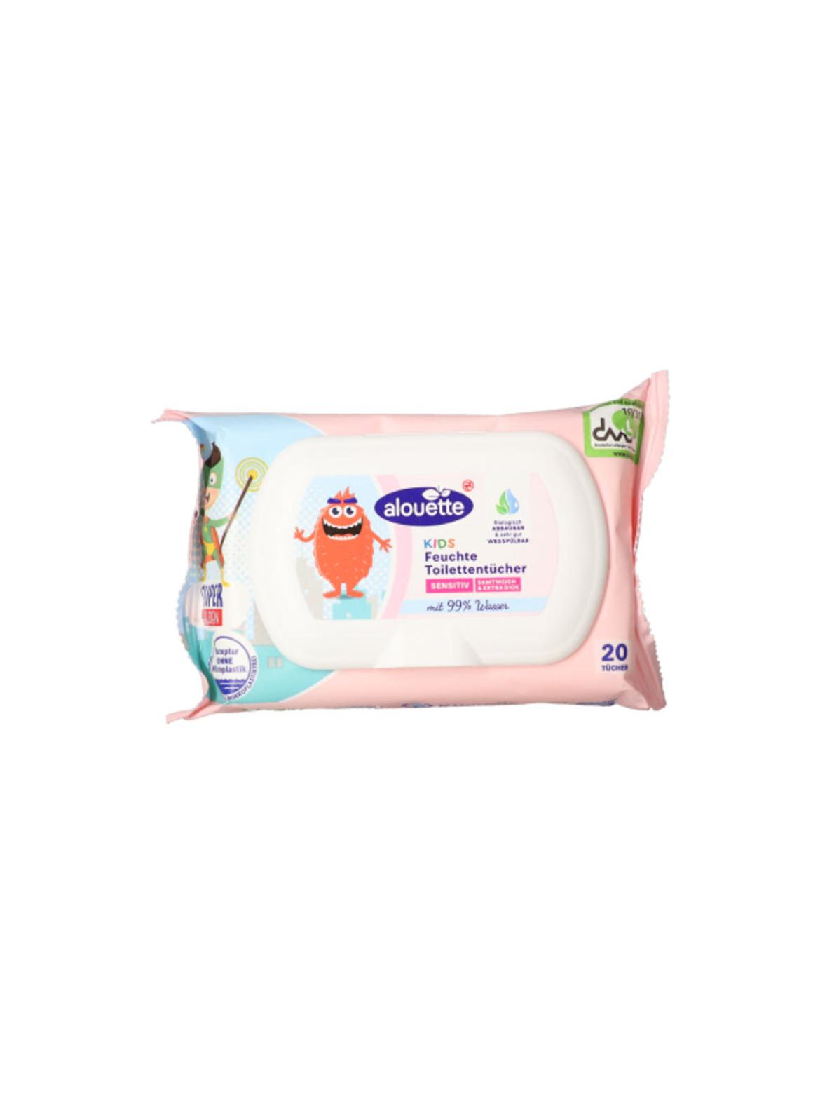 Alouette Sensitive Kids Nedves Toalettpapír