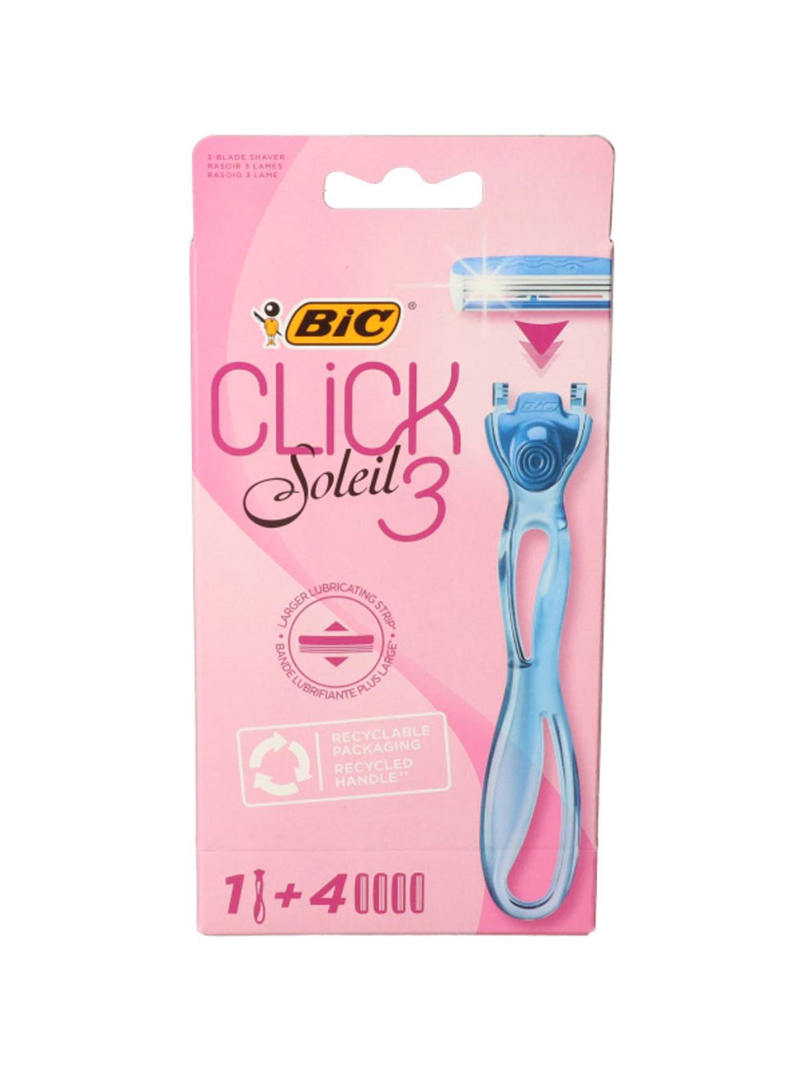 BIC Soleil Click3 3 pengés borotvakészülék + 4 db betét