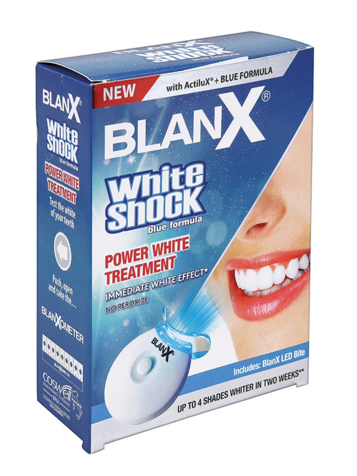 Blanx White Shock + led bite fogkrém