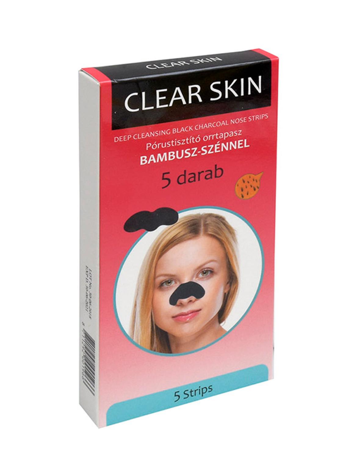 Clear Skin pórustisztító bambusz szenes orrtisztító
