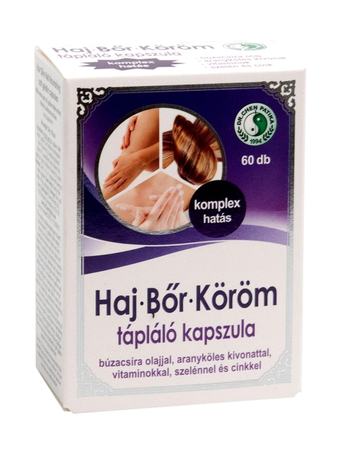 Dr.Chen Patika Haj, Bőr, Köröm Tápláló Kapszula