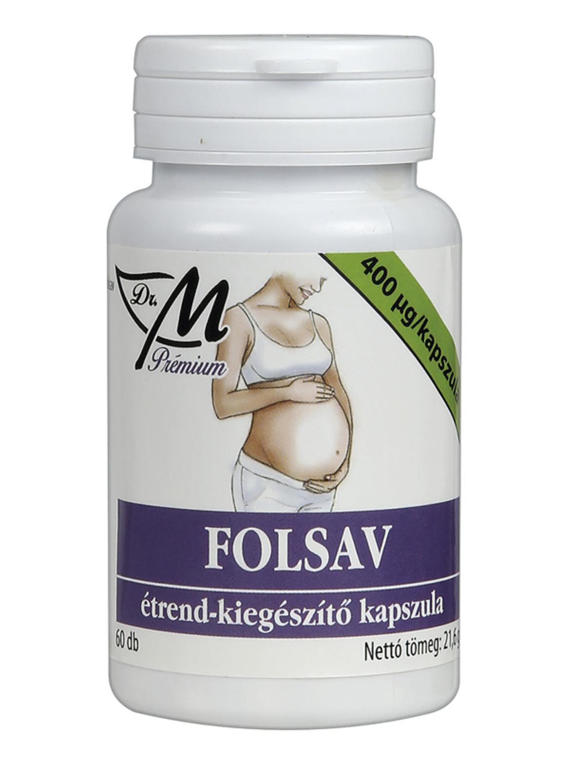Dr.M Prémium Folsav kapszula