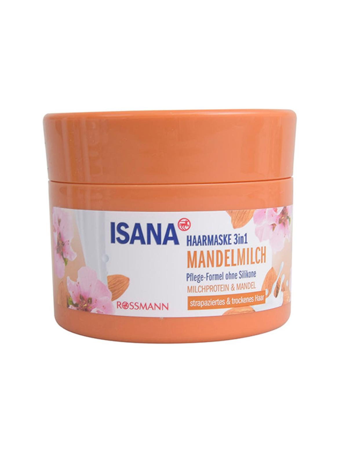 Isana Hair mandulatejjel tégelyes hajmaszk