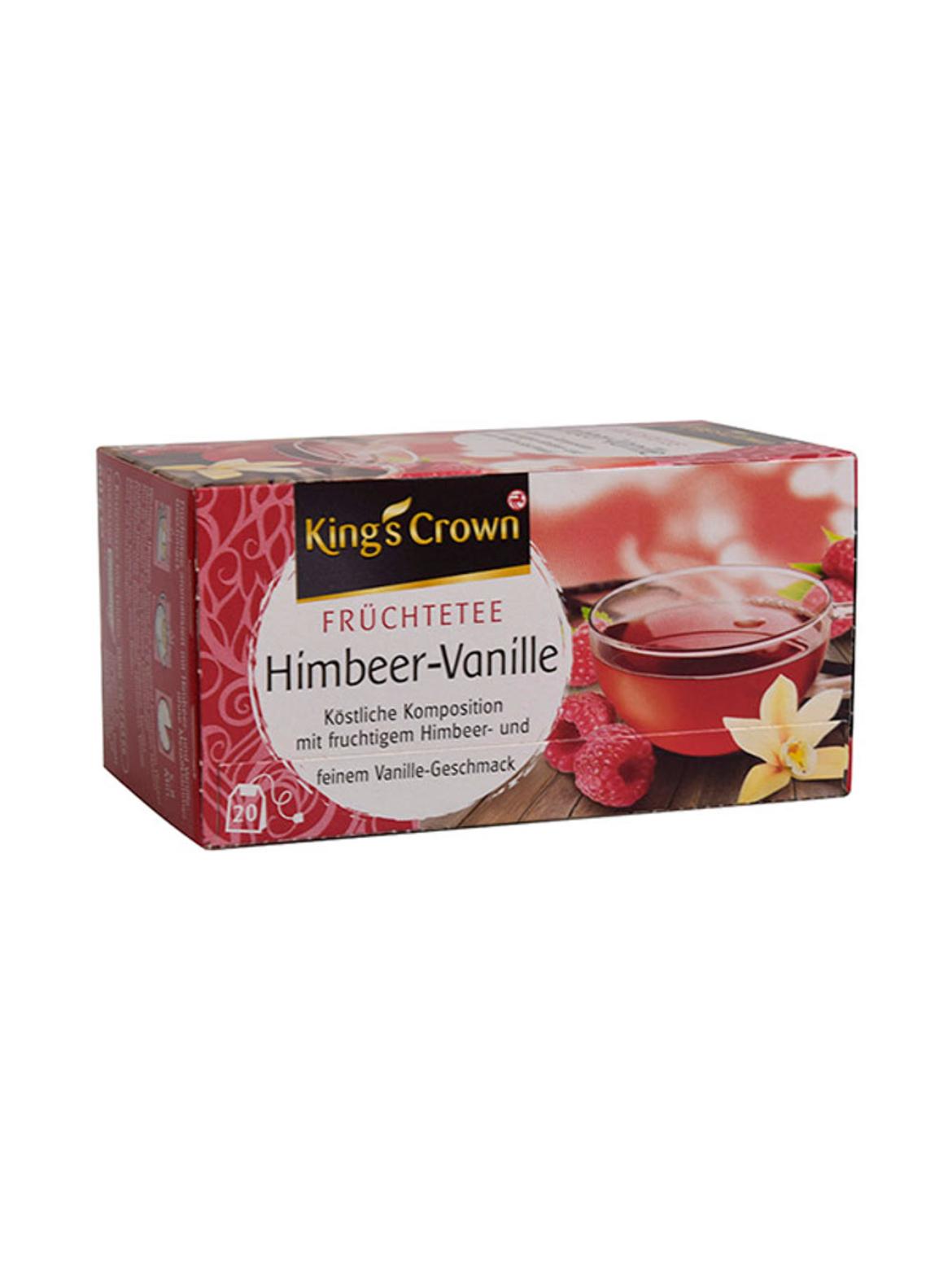 King's Crown Tea málna-vanila