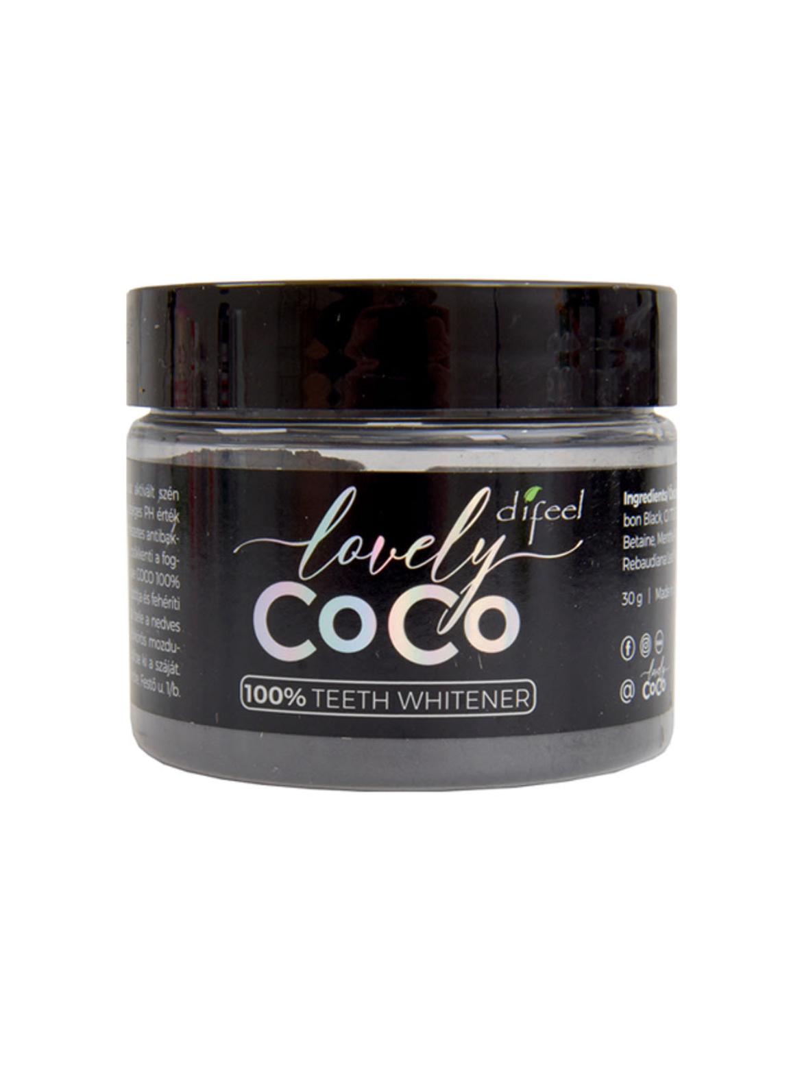 Difeel Lovely Coco Szén fogfehérítõ por