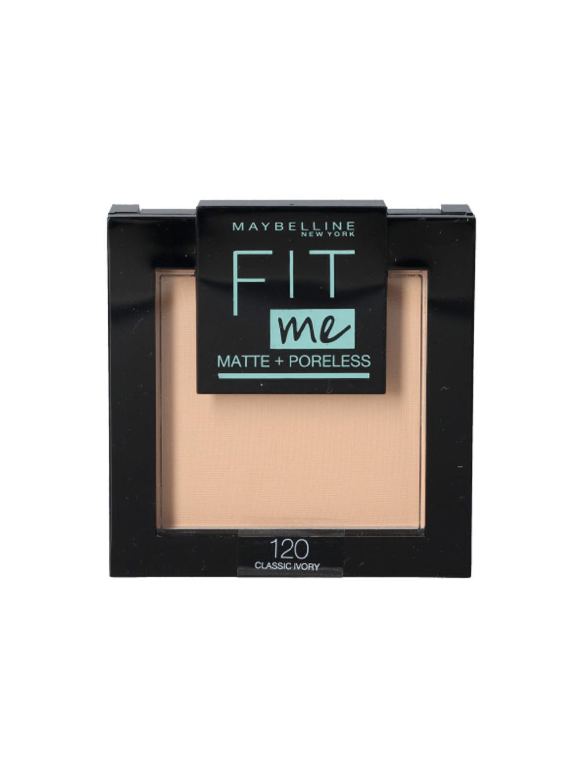 Maybelline Fit Me púder /120 Classic Ivory