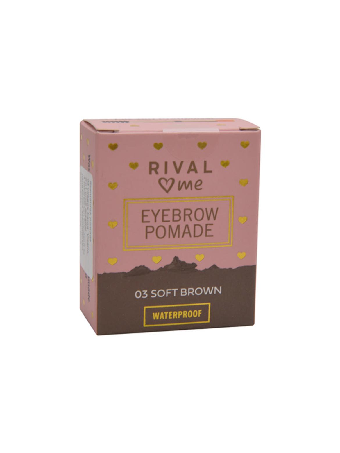 Rival Loves Me szemöldök pomádé /03 soft brown
