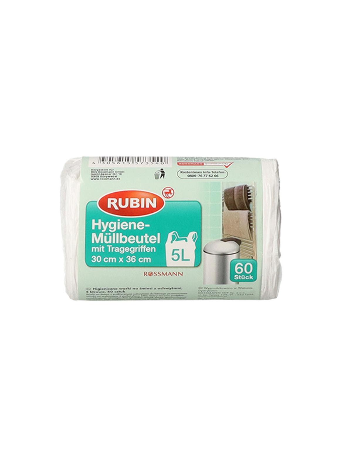 Rubin Higéniai 5L Szemetes Zsák