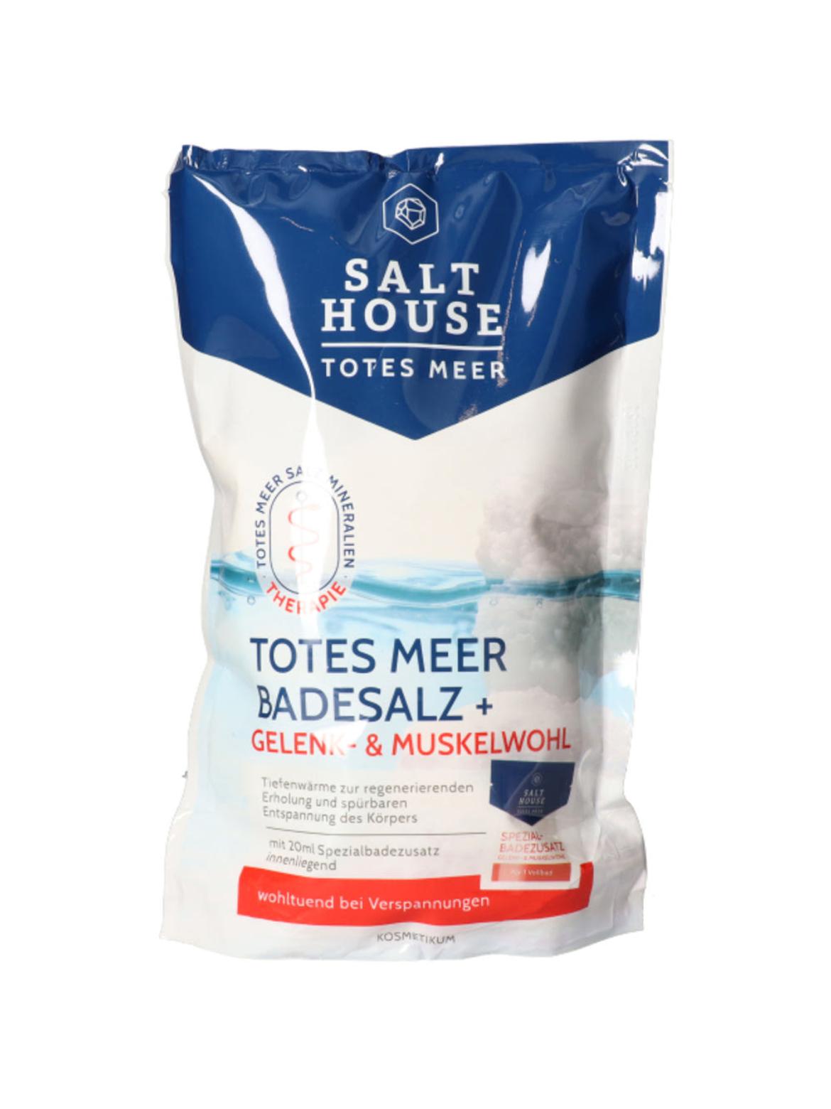 Salthouse holt tengeri fürdősó izom, izület 400 g + 20 ml