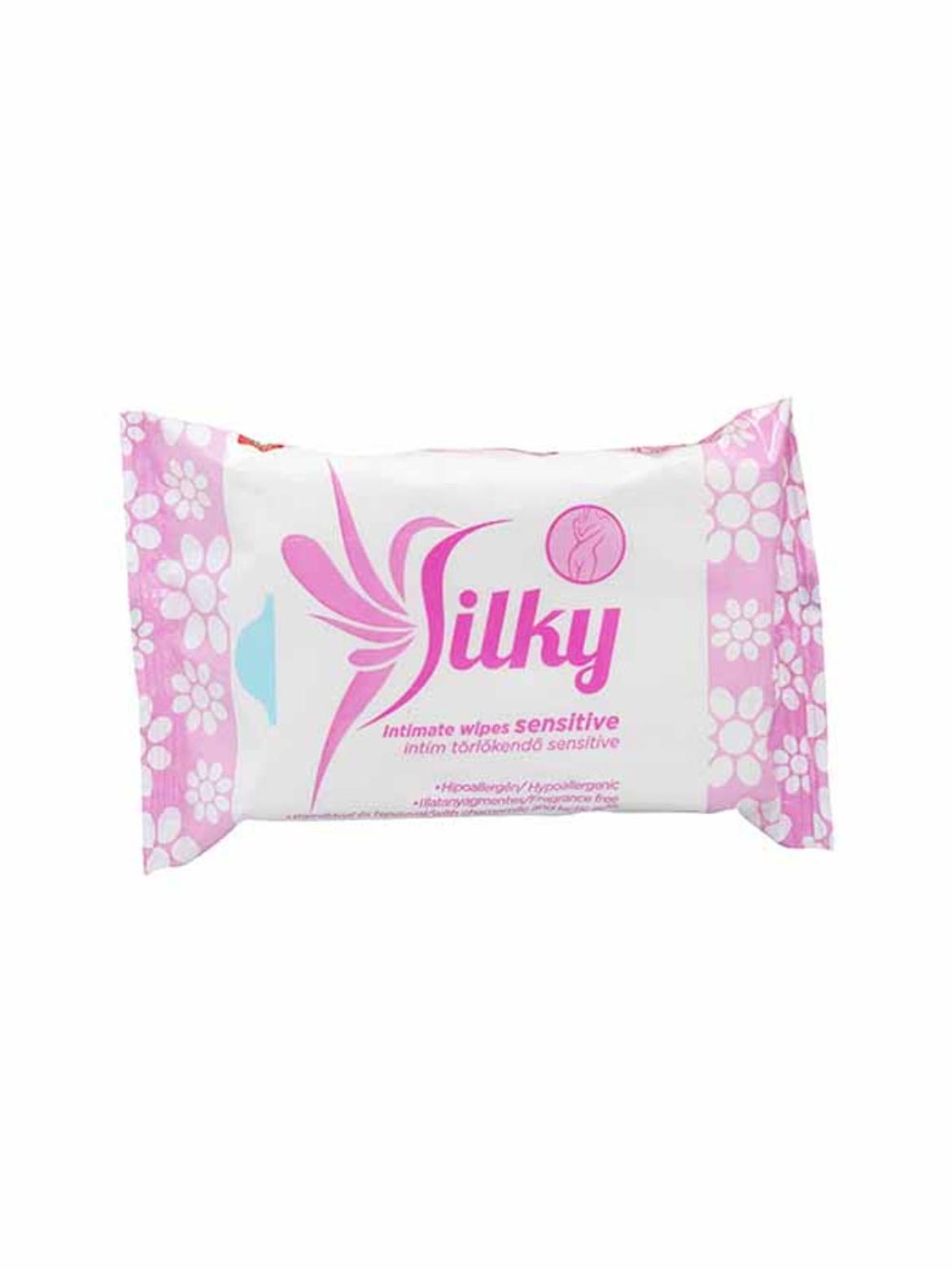 Silky intim törlőkendő sensitive