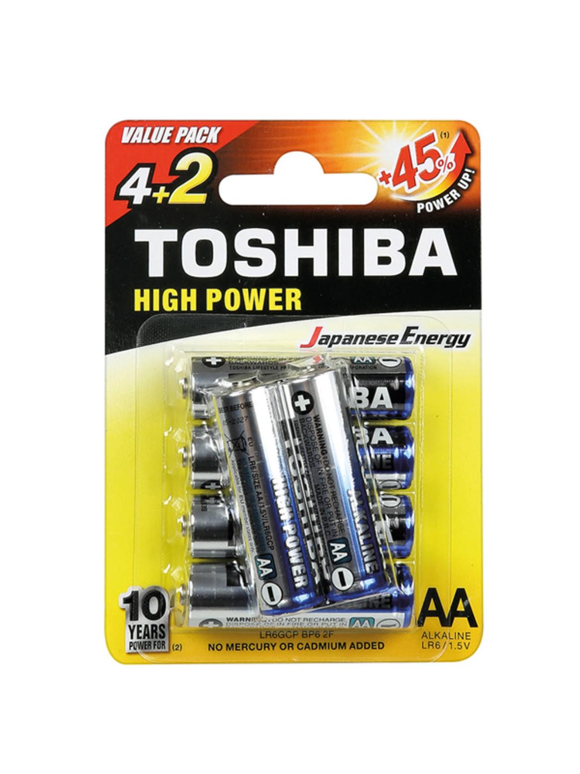 Toshiba AA Alkáli Elem