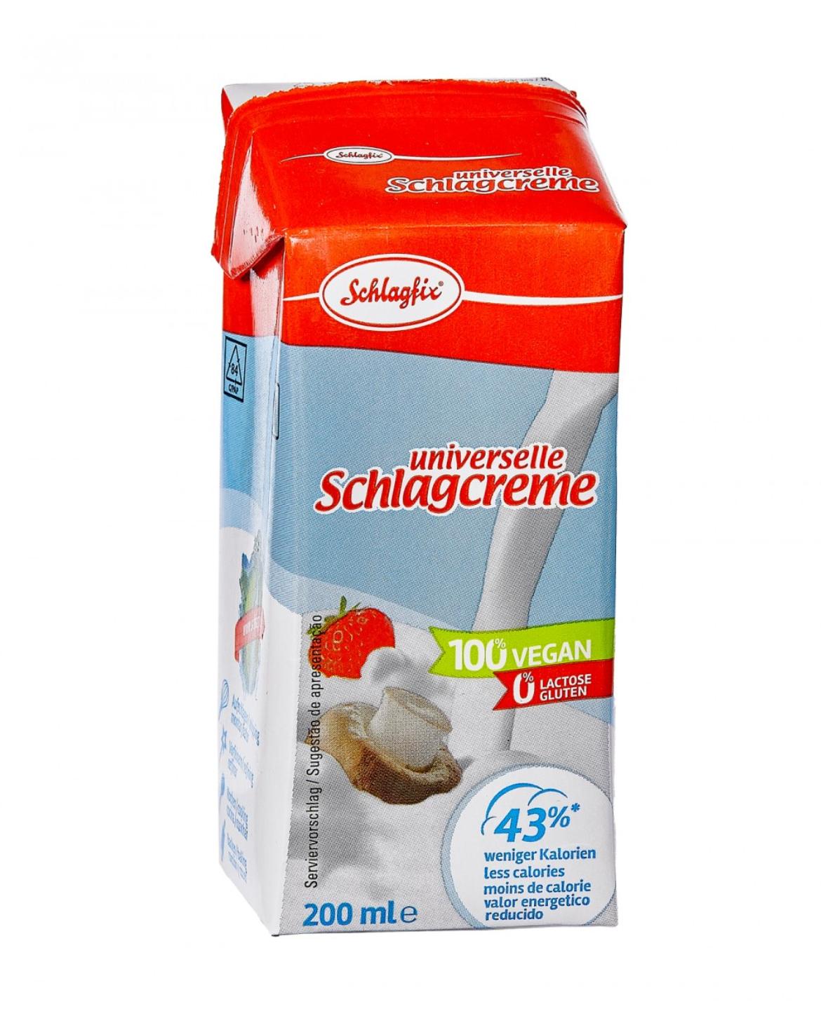 Schlagfix vegán habkrém 15% 200mlx