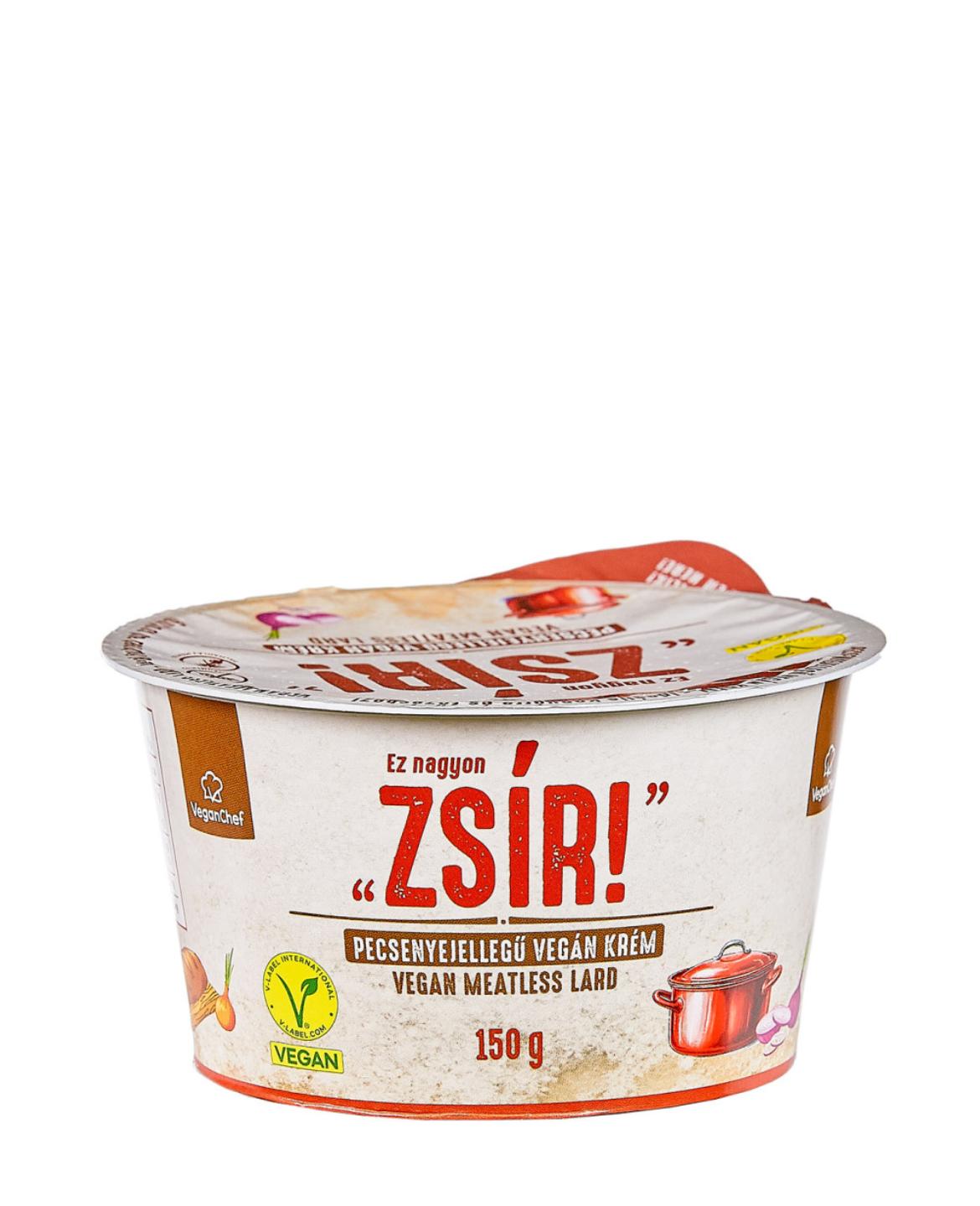 VeganChef "ZSÍR!" pecsenye jellegű növényi krém 150g