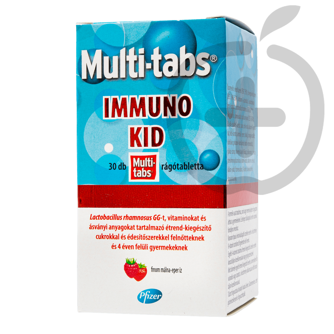 Multi-Tabs Immuno Kid multivitamin rágótabletta 30 db