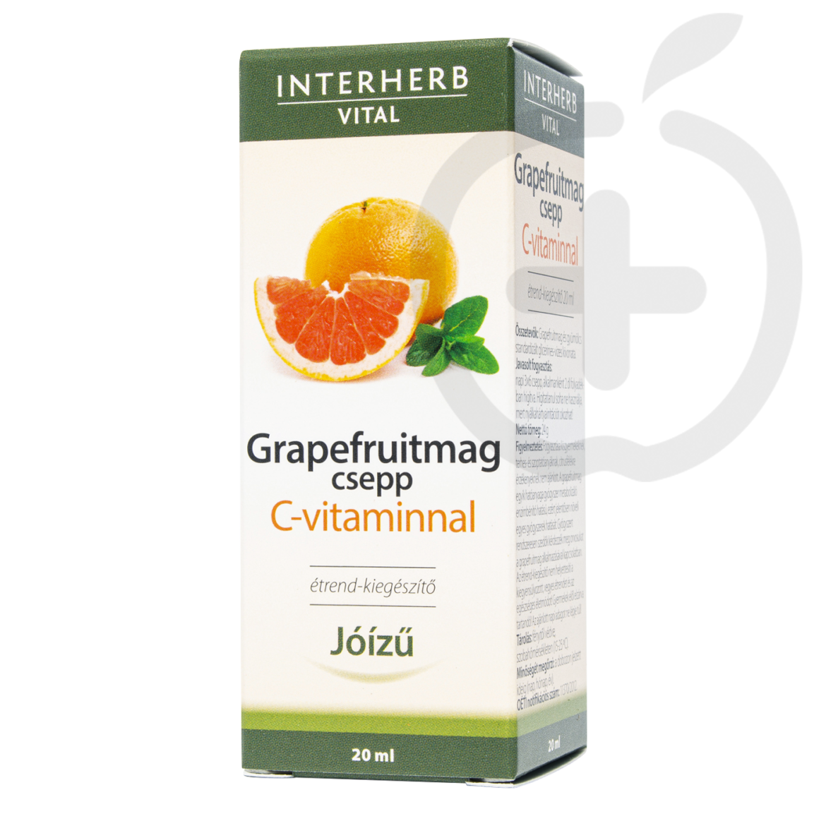 Interherb Vital grapefruitmag csepp C-vitaminnal étrend-kiegészítő