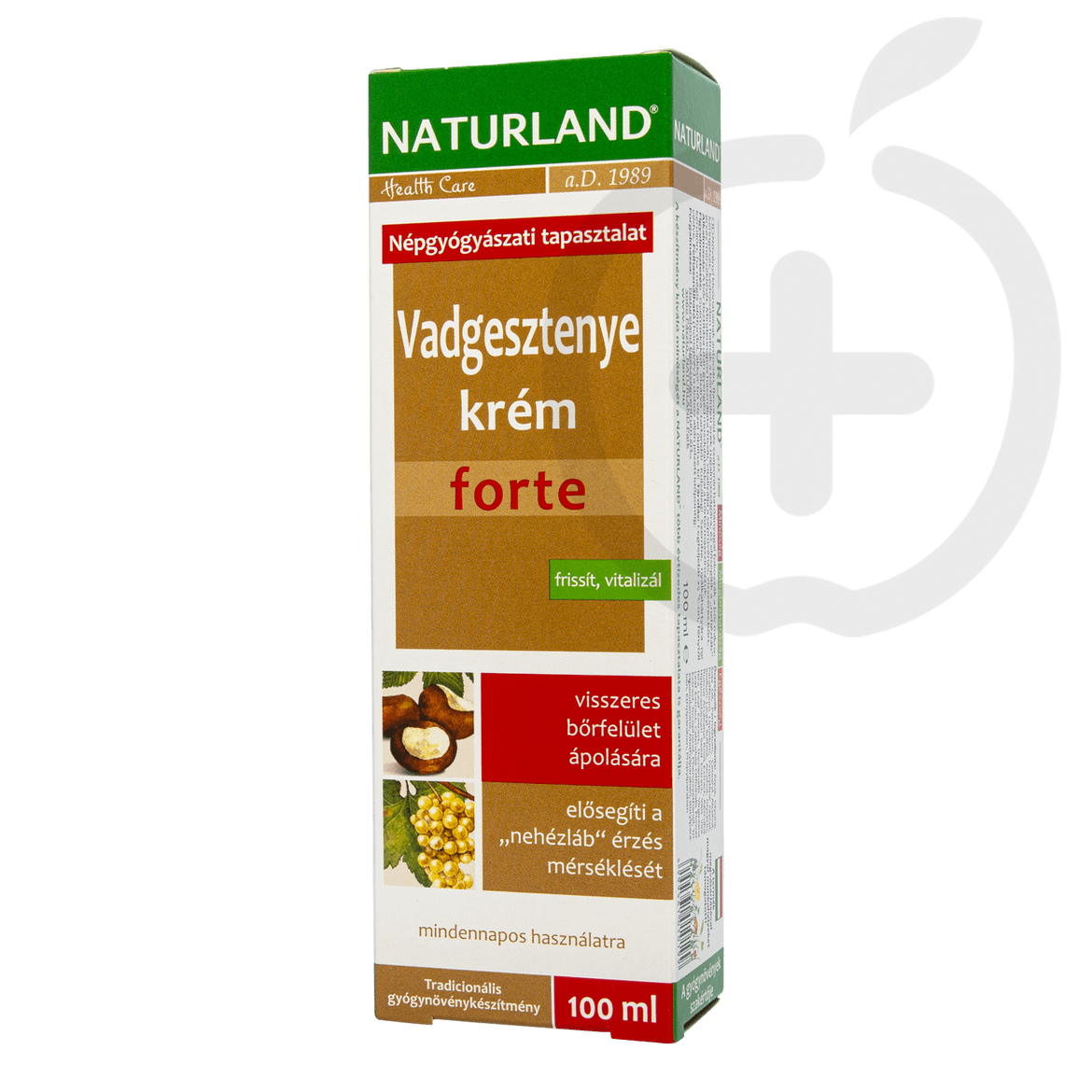 Naturland Health Care vadgesztenye krém forte