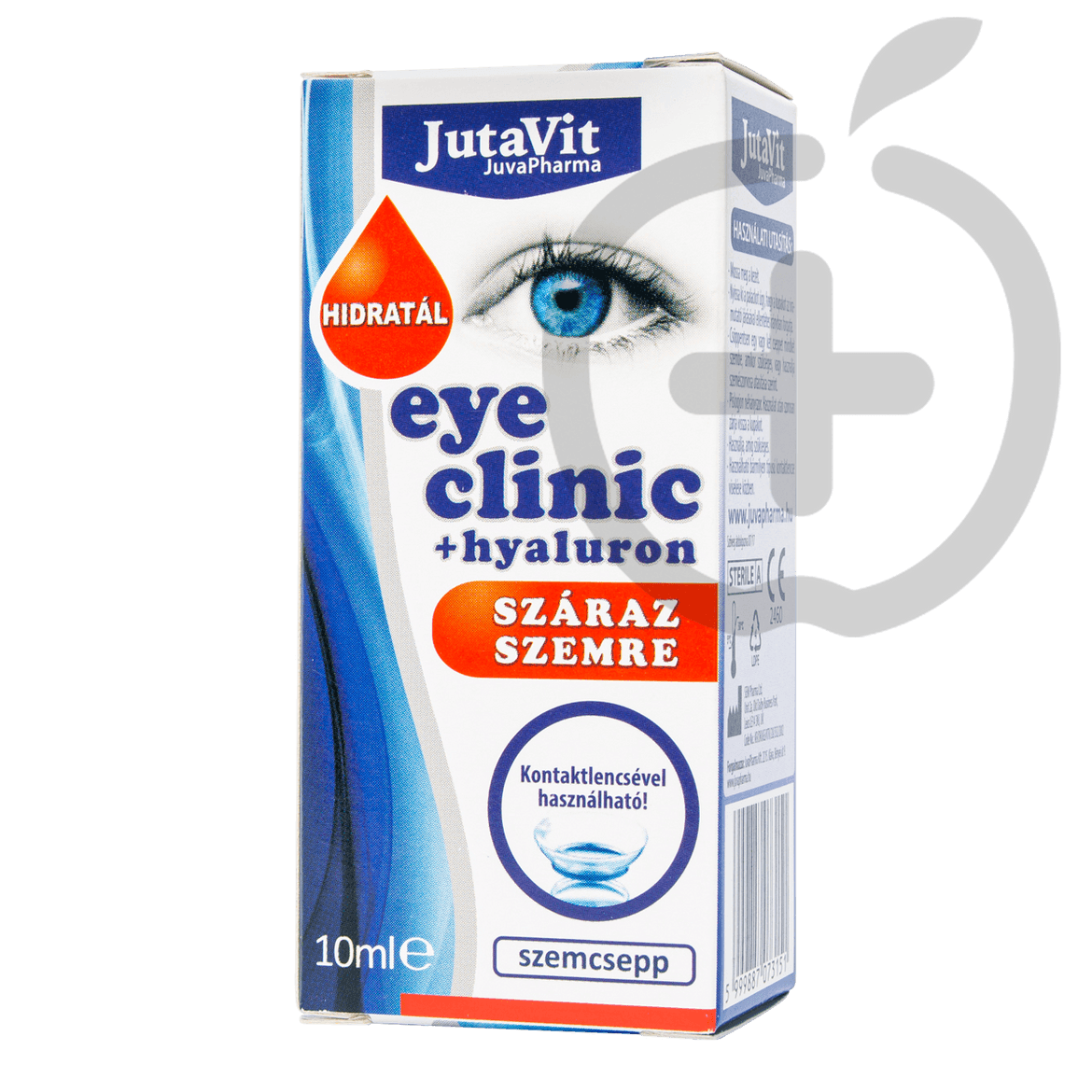 Jutavit Eye Clinic + Hyaluron szemcsepp száraz szemre