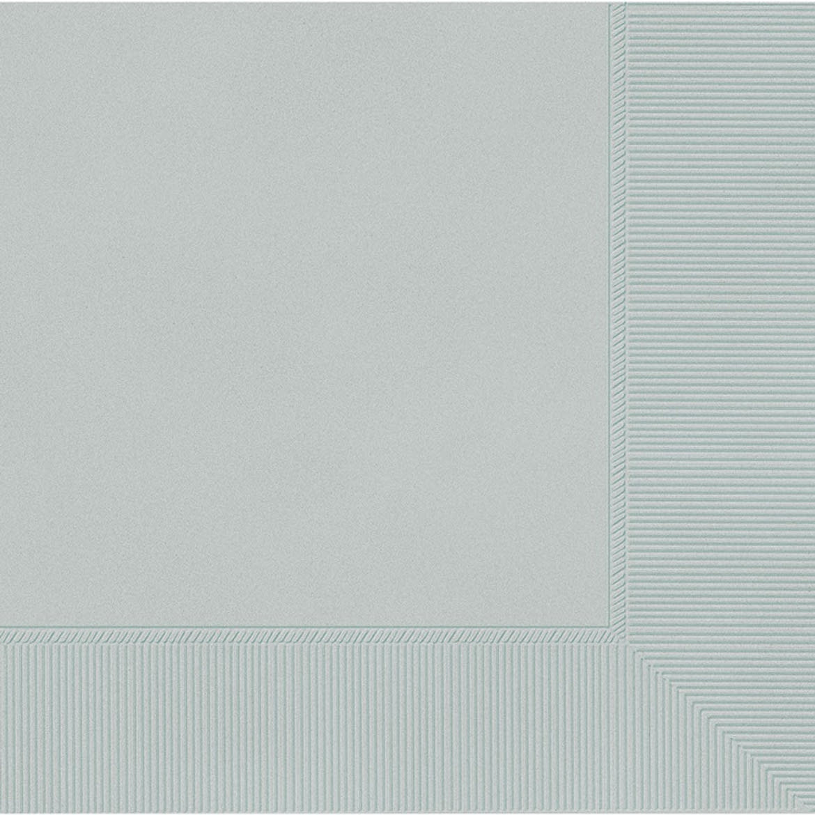 Amscan szalvéta (20db, 33x33 cm) ezüst