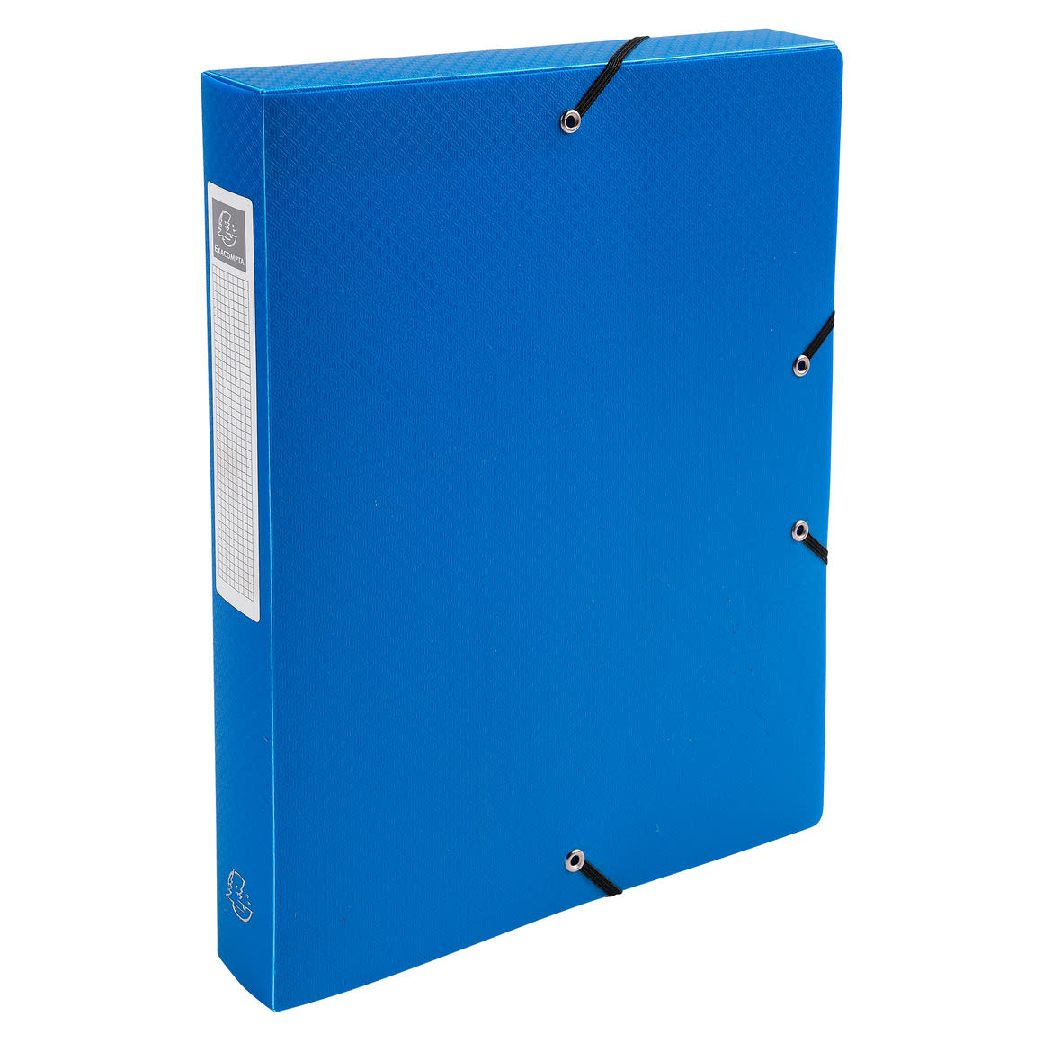 Exacompta füzetbox, PP, A4, 40mm, kék