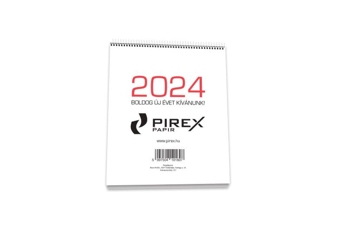 Pirex asztali naptár (21-es, 2024. év)