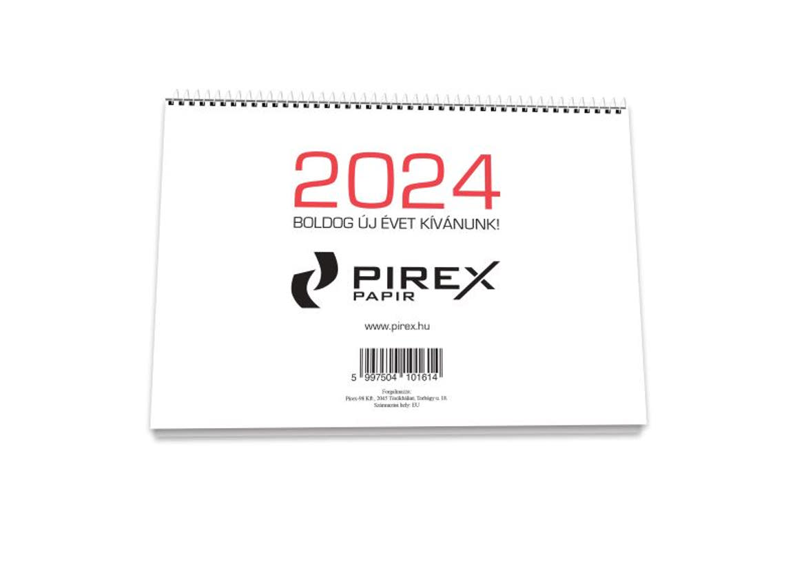 Pirex asztali naptár (23-as, 2024. év)