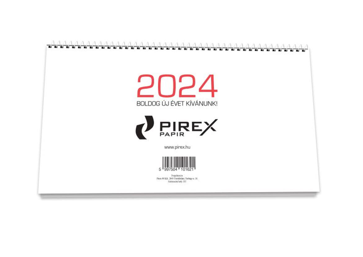 Pirex asztali naptár (24-es, 2025. év)