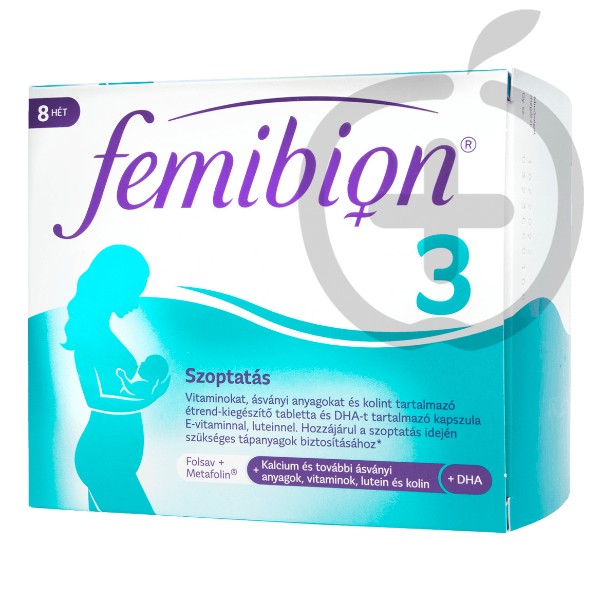 Femibion 3 Szoptatás étrend-kiegészítő filmtabletta+ kapszula