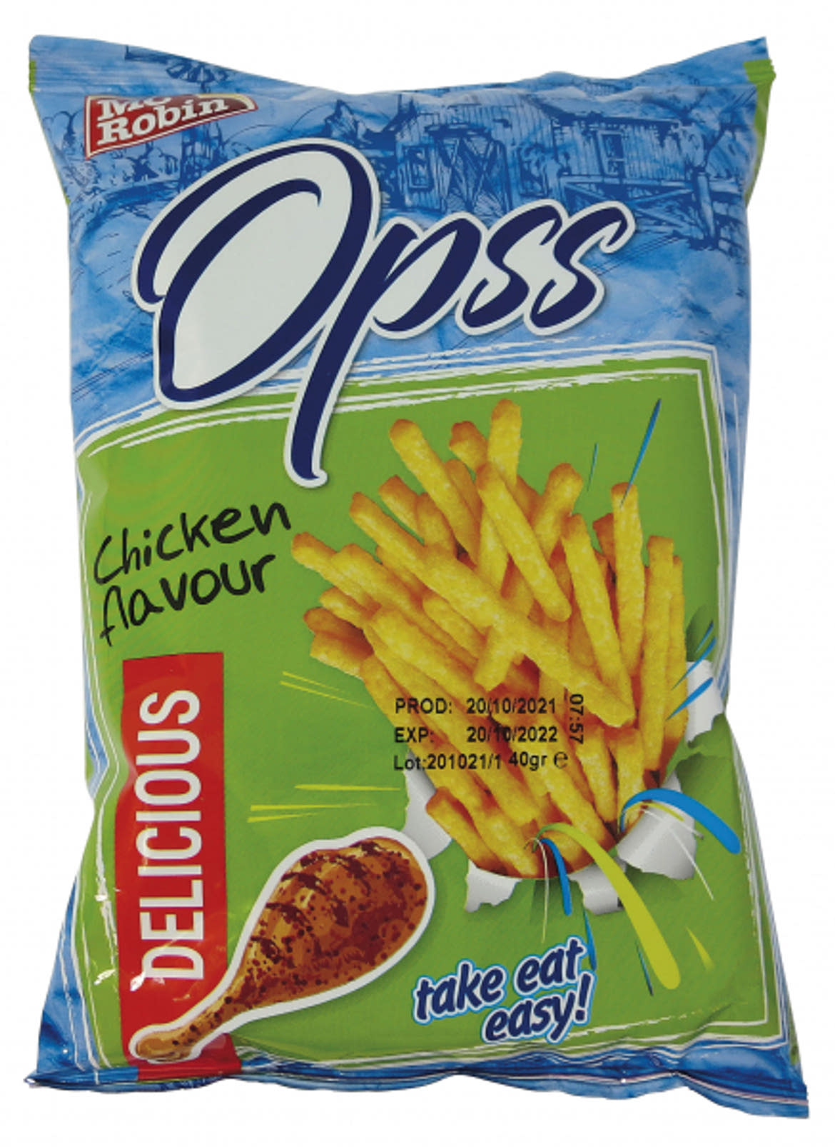 Opss.. Csirkeízű snack