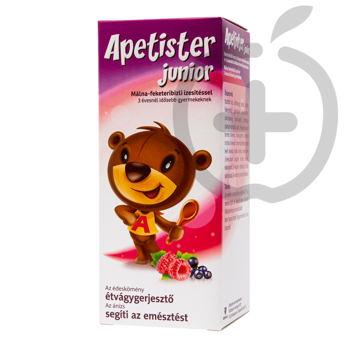 Apetister Junior málna-feketeribizli ízű oldat