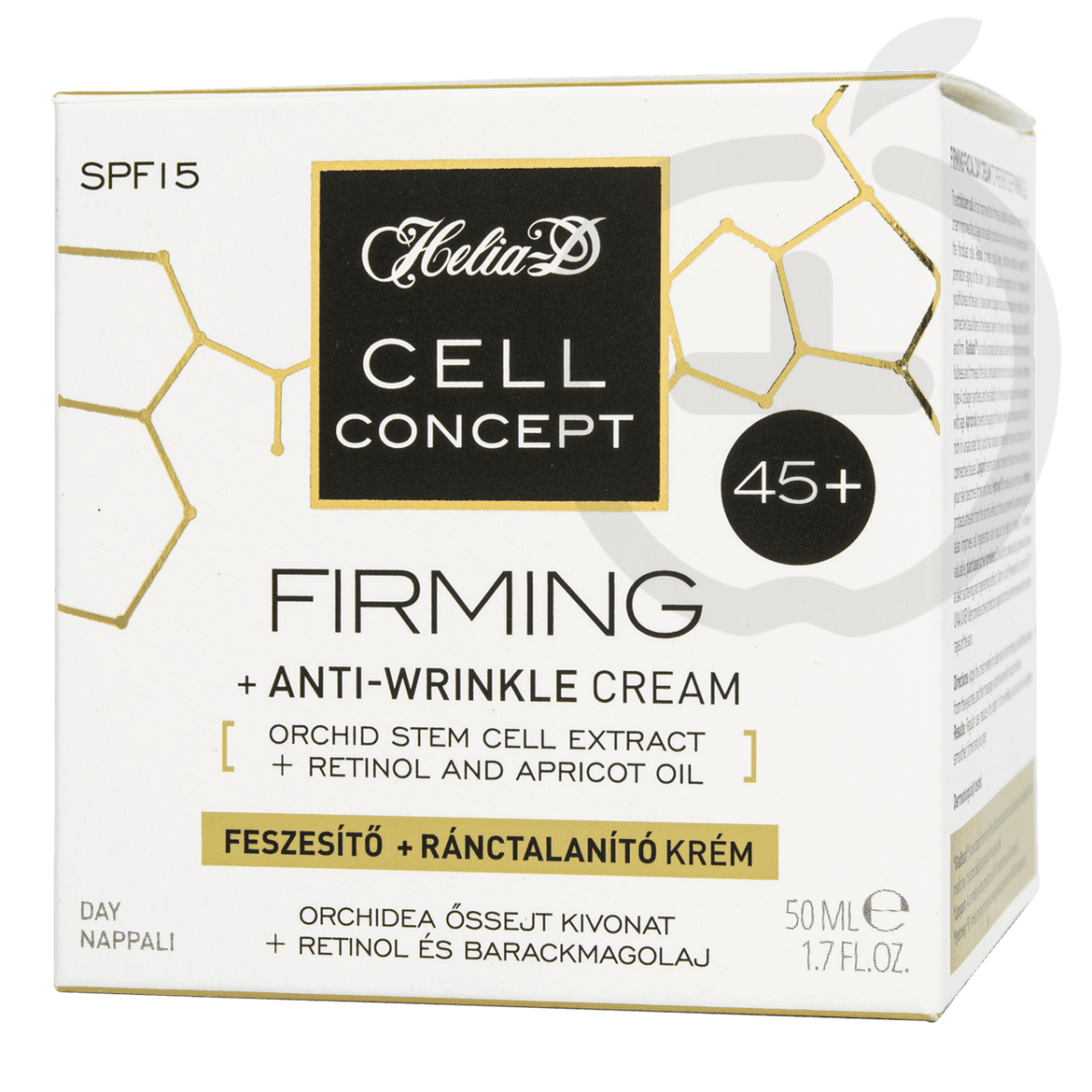 Helia-D Cell Concept feszesítő + ránctalanító nappali arckrém 45+