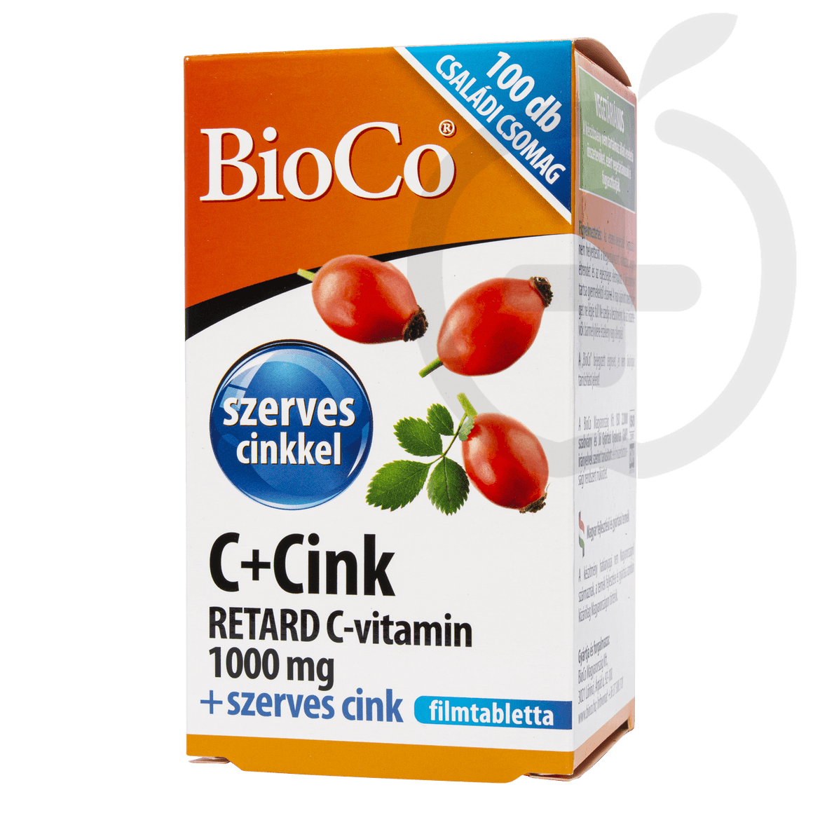 BioCo C+Cink Retard C-vitamin 1000 mg + szerves cink filmtabletta