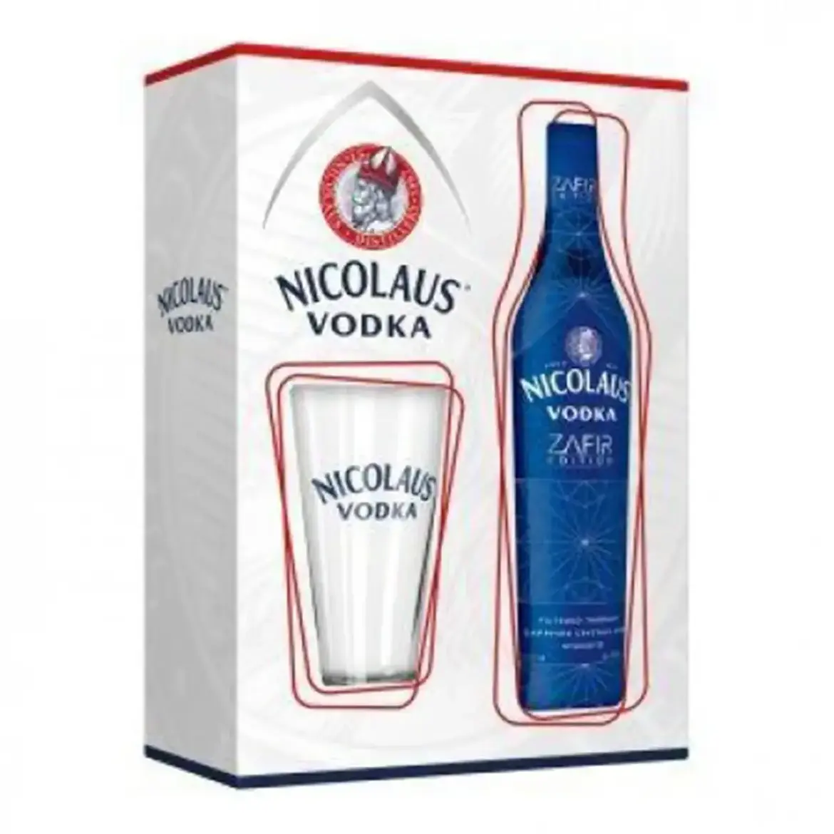 Nicolaus vodka 38% + pohár