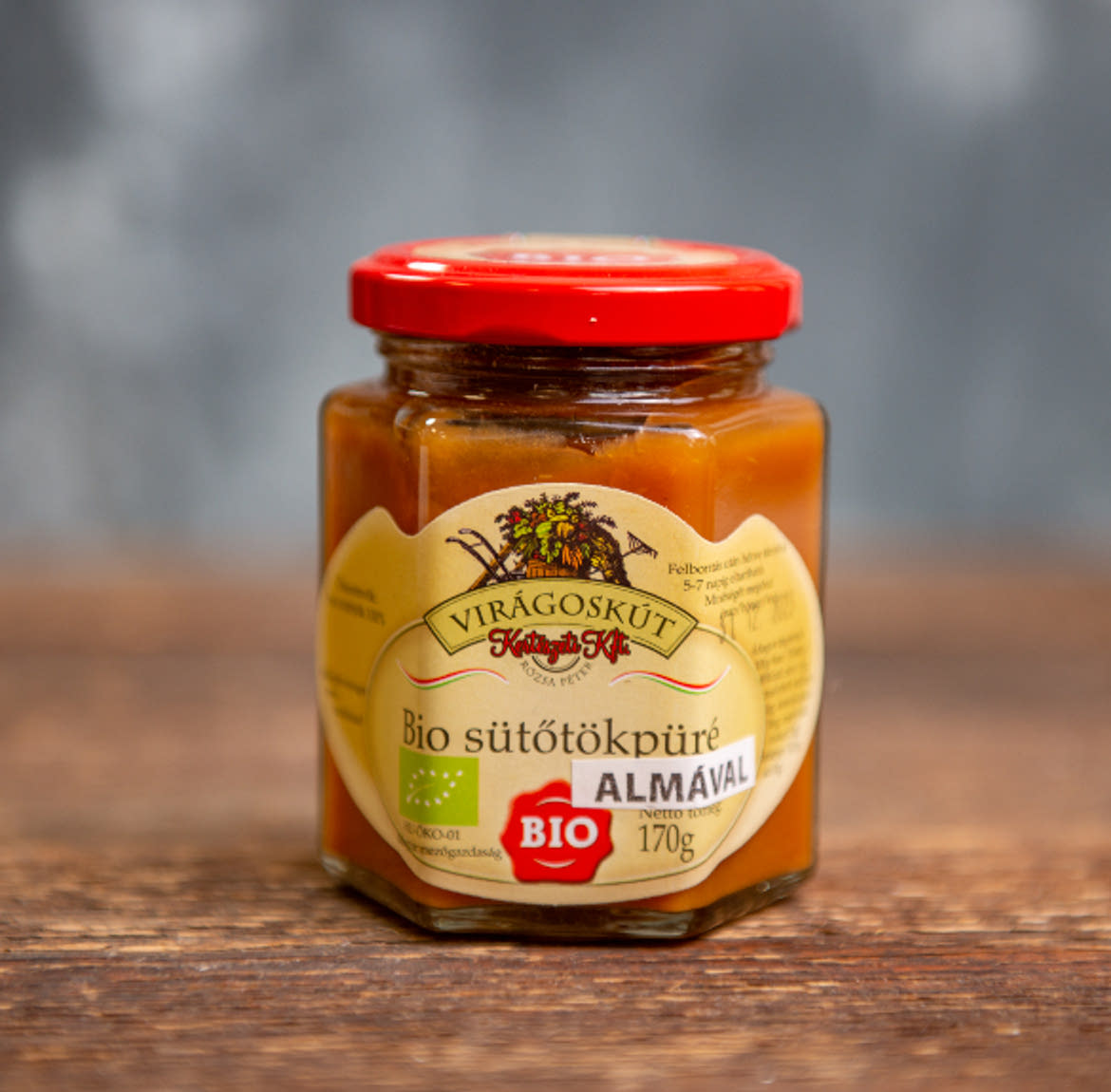 Bio sütőtök- alma püré 180 g