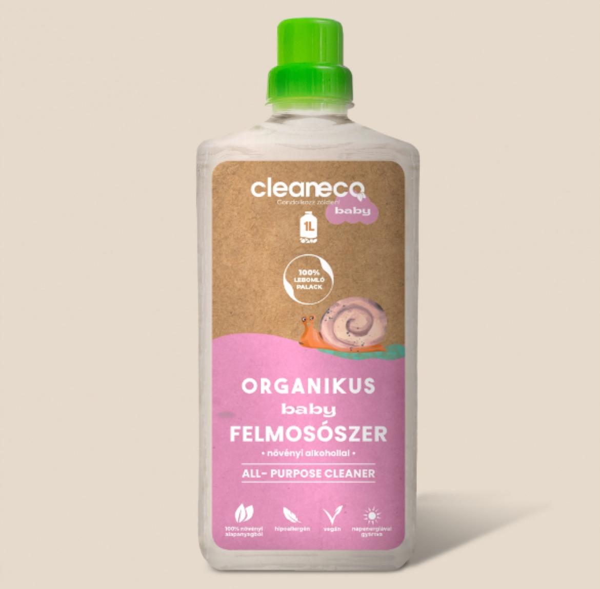 Organikus baby felülettisztító - komposztálható csomagolásban 1 l.