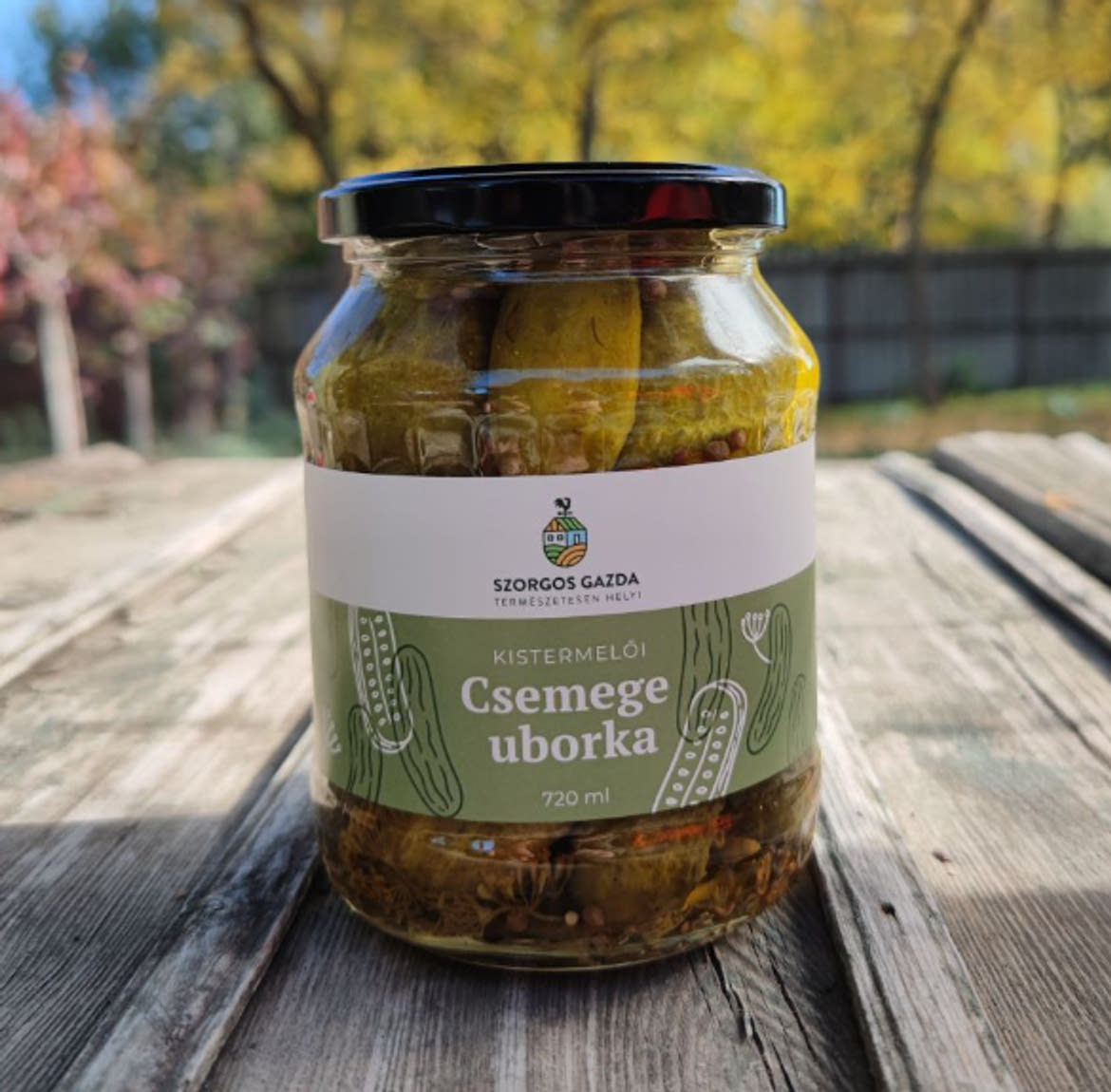 Csemege uborka 720 ml