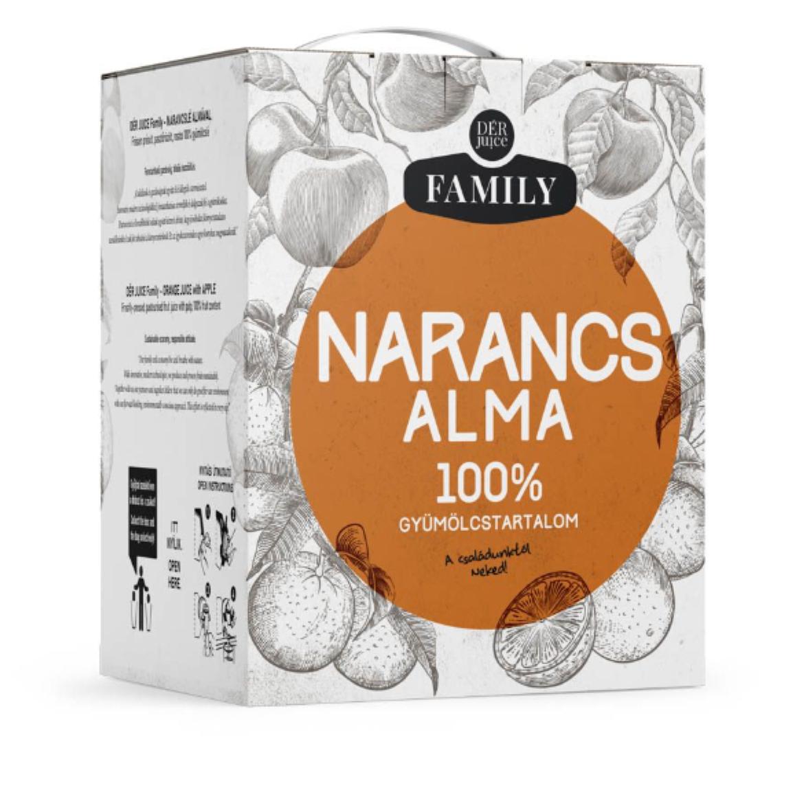 Family Narancslé almával 3 l