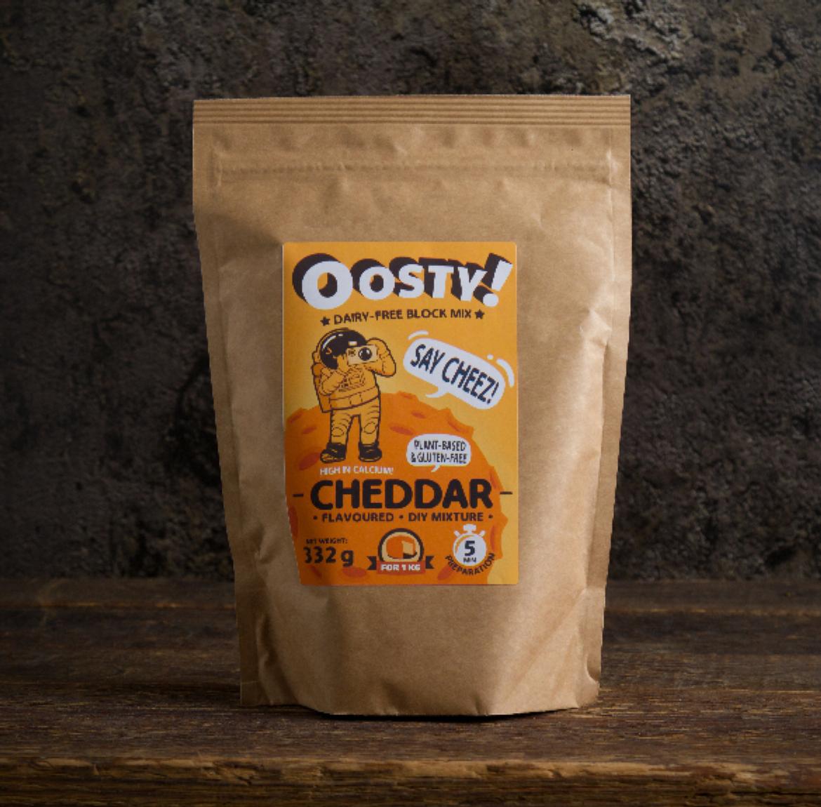 Éden Prémium - Oosty Cheddar ízű növényi alap mix - 332 g